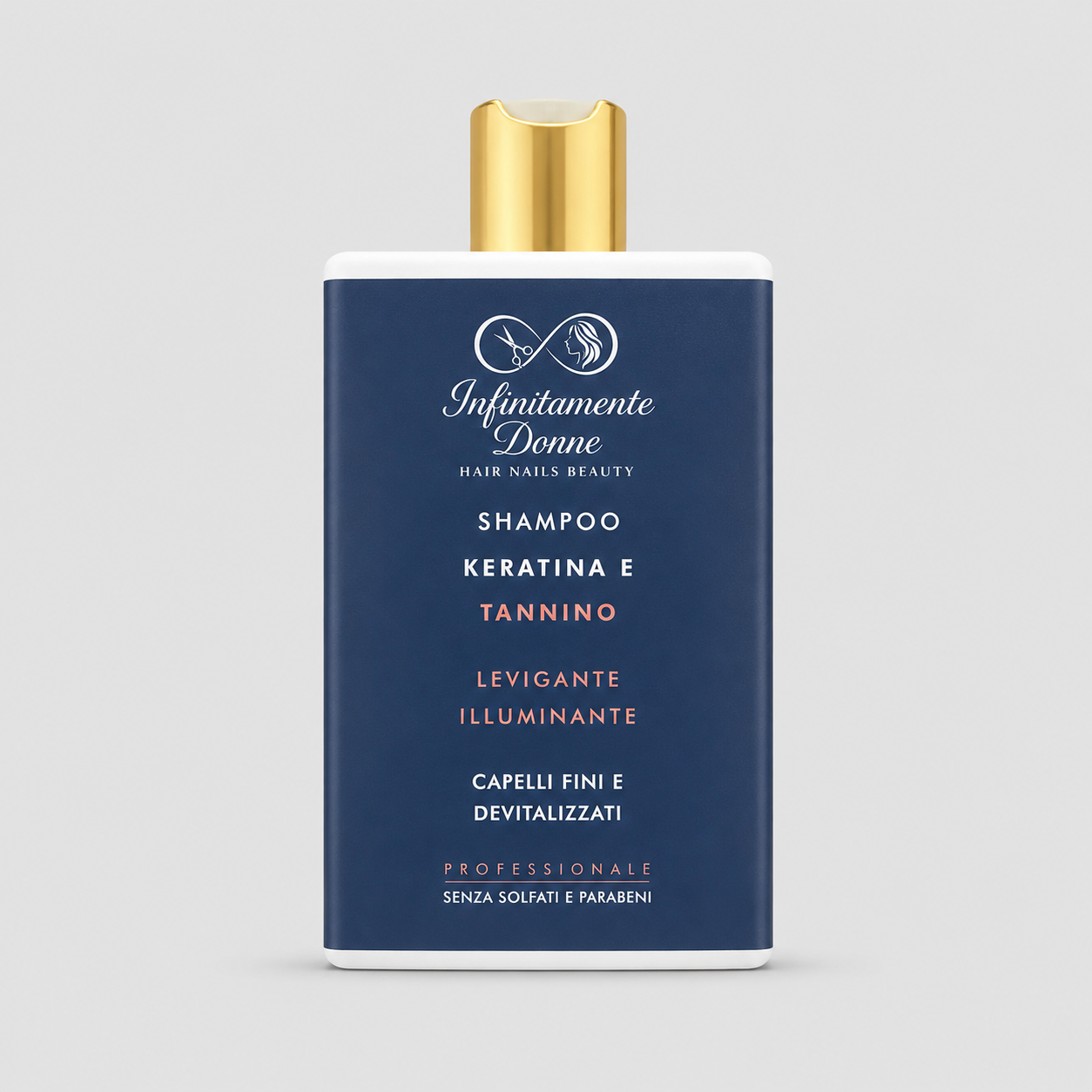 INFINITAMENTE DONNE Shampoo keratina e tannino 500ml