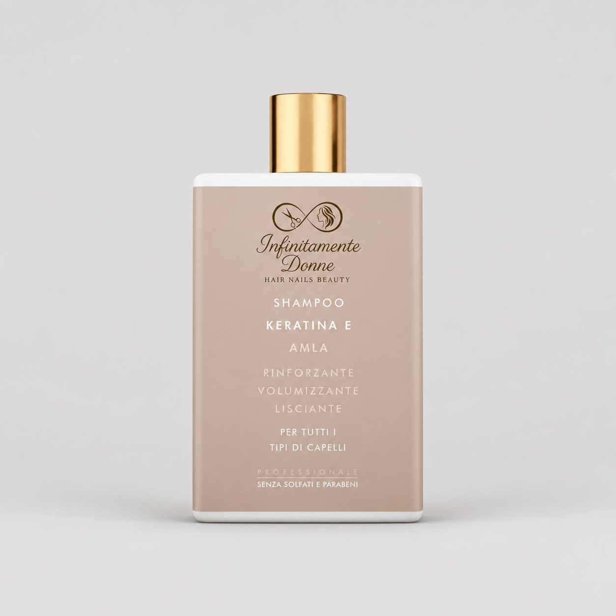 INFINITAMENTE DONNE shampoo keratina e amla. 500ml