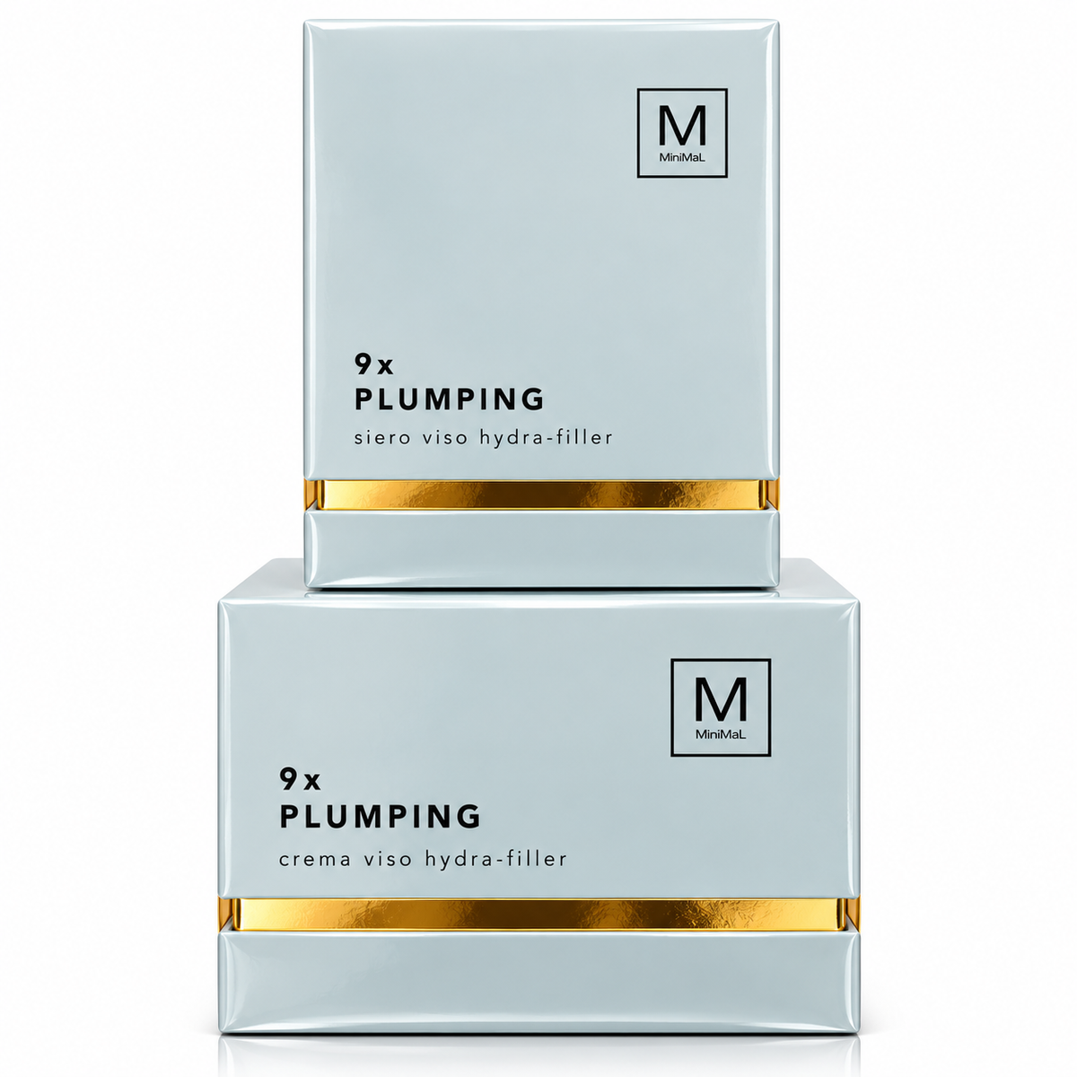 Minimal : crema viso hydra-filler 50 ml + siero viso hydra-filler 15 ml